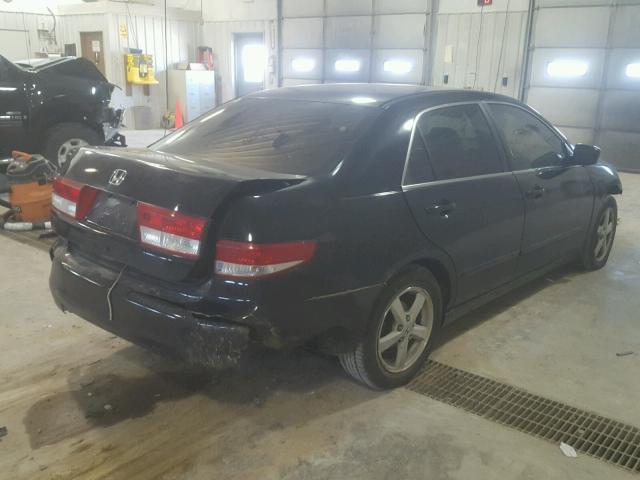 1HGCM56633A057965 - 2003 HONDA ACCORD EX BLACK photo 4