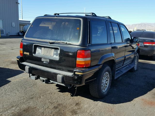 1J4GZ78S4RC253850 - 1994 JEEP GRAND CHER BLACK photo 4