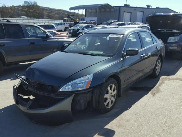 1HGCM66595A022508 - 2005 HONDA ACCORD EX GREEN photo 2