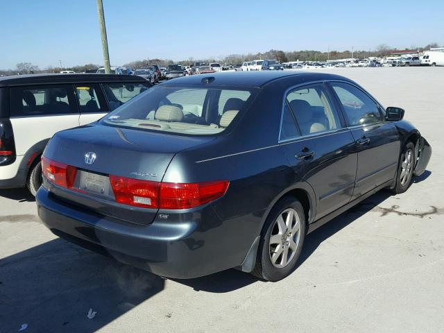 1HGCM66595A022508 - 2005 HONDA ACCORD EX GREEN photo 4