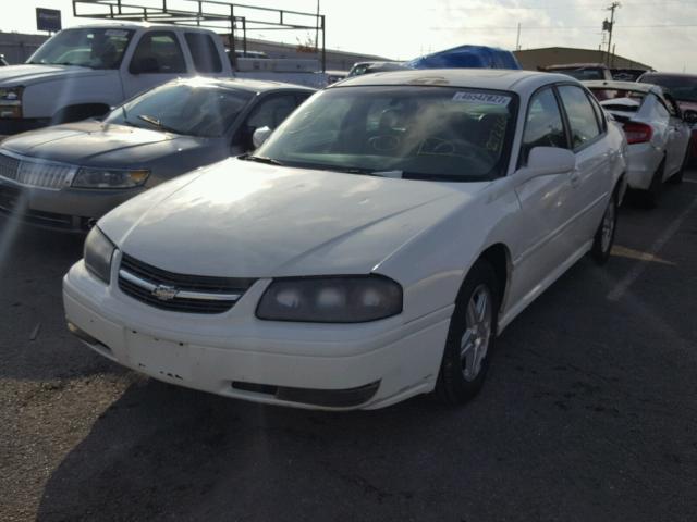 2G1WH55K159272265 - 2005 CHEVROLET IMPALA LS WHITE photo 2