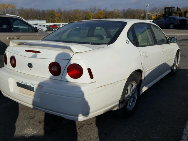 2G1WH55K159272265 - 2005 CHEVROLET IMPALA LS WHITE photo 4