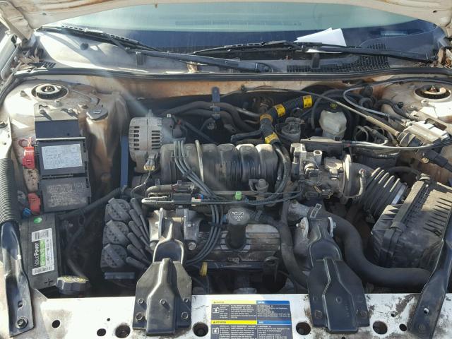 2G1WH55K159272265 - 2005 CHEVROLET IMPALA LS WHITE photo 7