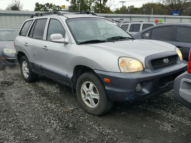 KM8SC13D92U152158 - 2002 HYUNDAI SANTA FE G SILVER photo 1