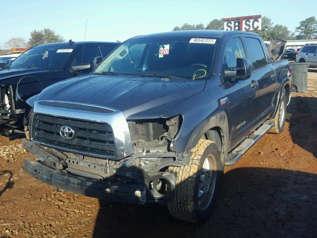 5TBEV54117S471713 - 2007 TOYOTA TUNDRA CRE CHARCOAL photo 2