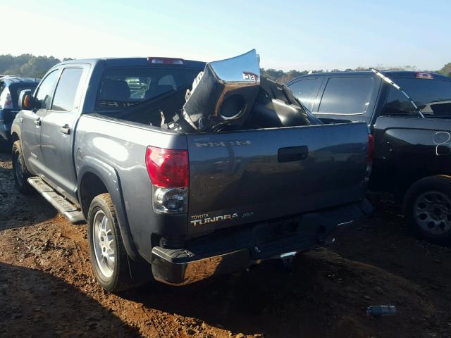 5TBEV54117S471713 - 2007 TOYOTA TUNDRA CRE CHARCOAL photo 3