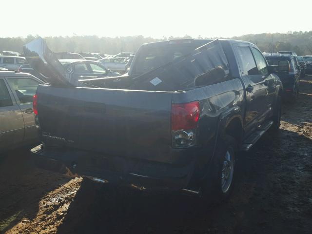 5TBEV54117S471713 - 2007 TOYOTA TUNDRA CRE CHARCOAL photo 4