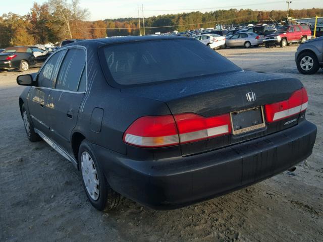 1HGCG56492A139736 - 2002 HONDA ACCORD LX BLACK photo 3