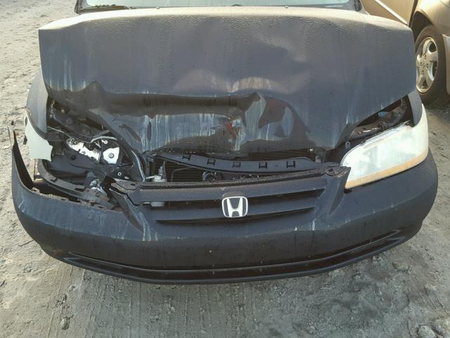 1HGCG56492A139736 - 2002 HONDA ACCORD LX BLACK photo 7