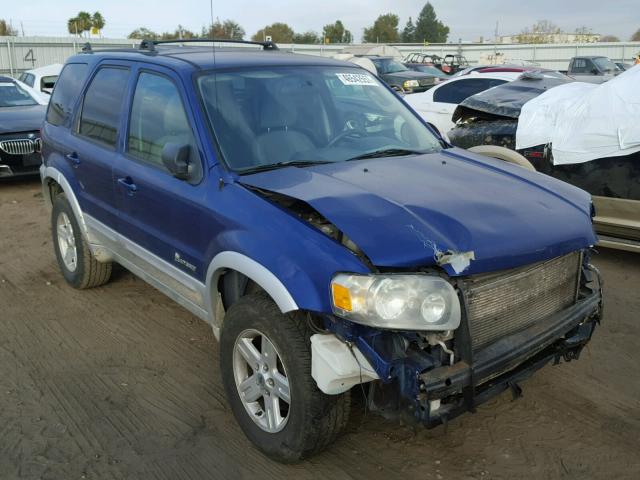 1FMYU95H46KB01464 - 2006 FORD ESCAPE HEV BLUE photo 1