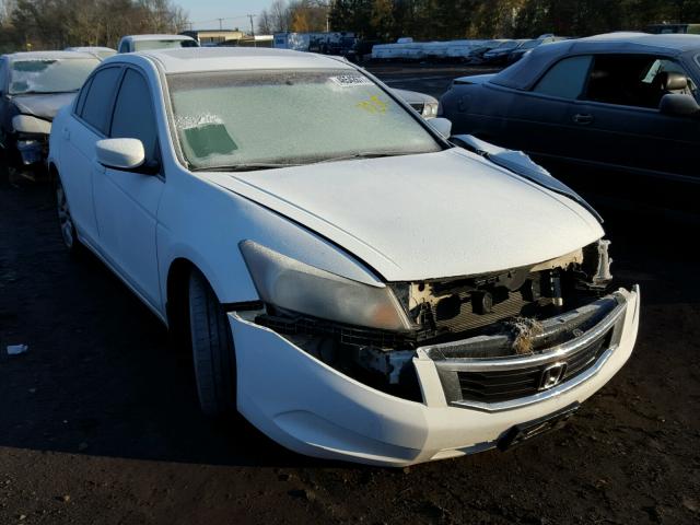 1HGCP2F7XAA006734 - 2010 HONDA ACCORD EX WHITE photo 1