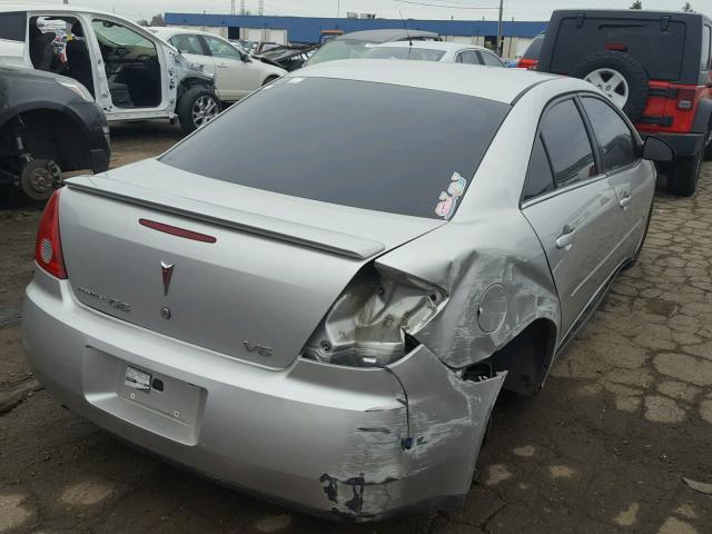 1G2ZG558364292795 - 2006 PONTIAC G6 SE1 SILVER photo 4