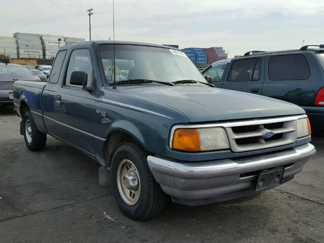 1FTCR14A7TPA30748 - 1996 FORD RANGER SUP GREEN photo 1