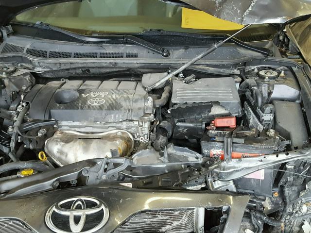 4T1BF3EK0AU528436 - 2010 TOYOTA CAMRY BASE GRAY photo 7