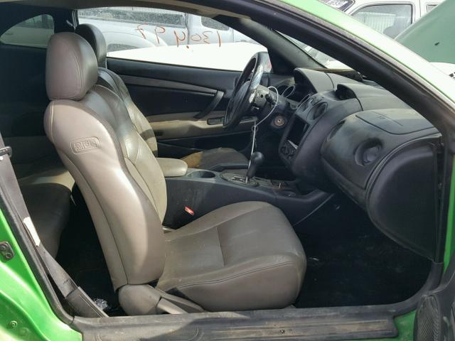 4A3AC74H23E034000 - 2003 MITSUBISHI ECLIPSE GREEN photo 5