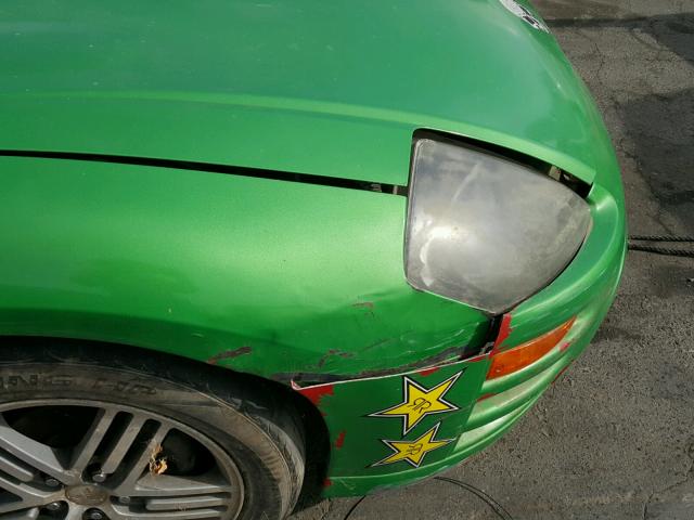 4A3AC74H23E034000 - 2003 MITSUBISHI ECLIPSE GREEN photo 9