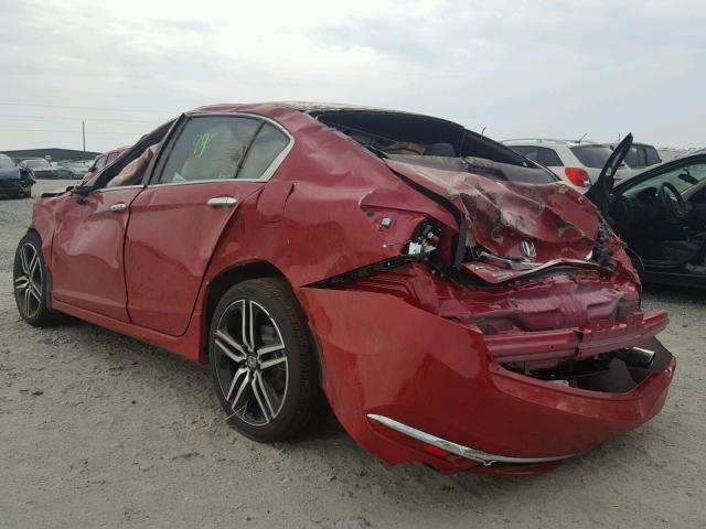 1HGCR2F52HA254513 - 2017 HONDA ACCORD SPO RED photo 3