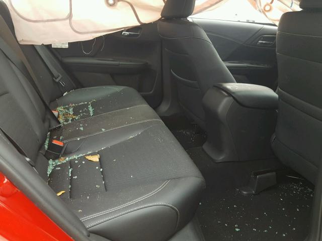 1HGCR2F52HA254513 - 2017 HONDA ACCORD SPO RED photo 6