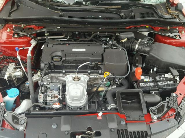 1HGCR2F52HA254513 - 2017 HONDA ACCORD SPO RED photo 7
