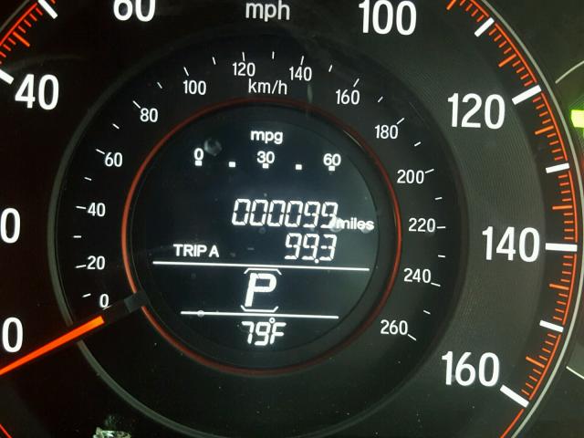 1HGCR2F52HA254513 - 2017 HONDA ACCORD SPO RED photo 8