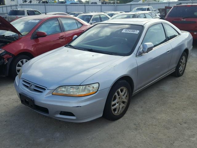 1HGCG22551A014471 - 2001 HONDA ACCORD EX SILVER photo 2