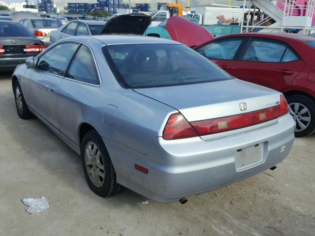 1HGCG22551A014471 - 2001 HONDA ACCORD EX SILVER photo 3