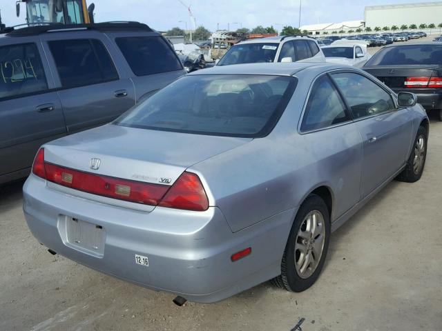 1HGCG22551A014471 - 2001 HONDA ACCORD EX SILVER photo 4