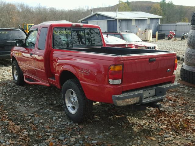 1FTZR15X8XTB04673 - 1999 FORD RANGER SUP RED photo 3