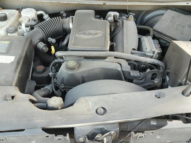 1GNDS13S022213656 - 2002 CHEVROLET TRAILBLAZE GRAY photo 7