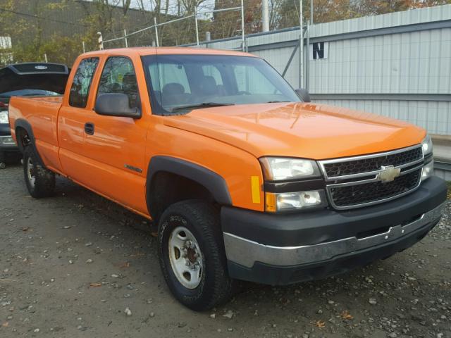 1GCHC29U66E244355 - 2006 CHEVROLET SILVERADO ORANGE photo 1