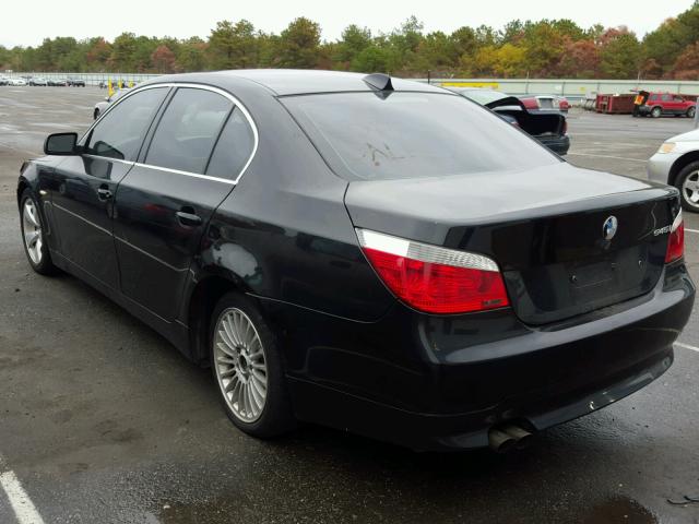 WBANB33514B113634 - 2004 BMW 545 BLACK photo 3