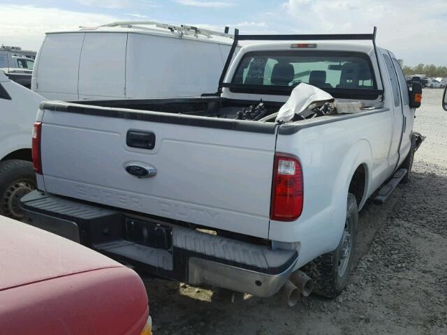 1FT7X2AT5FEA71320 - 2015 FORD F250 SUPER WHITE photo 4