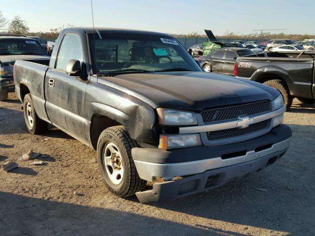 1GCEC14X53Z307786 - 2003 CHEVROLET SILVERADO BLACK photo 1