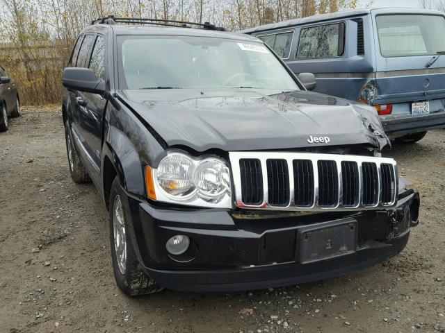 1J4HR58285C587057 - 2005 JEEP GRAND CHER BLACK photo 1