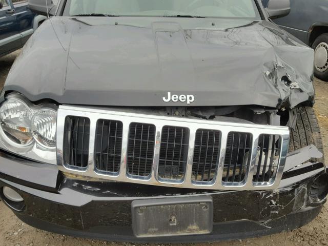 1J4HR58285C587057 - 2005 JEEP GRAND CHER BLACK photo 7