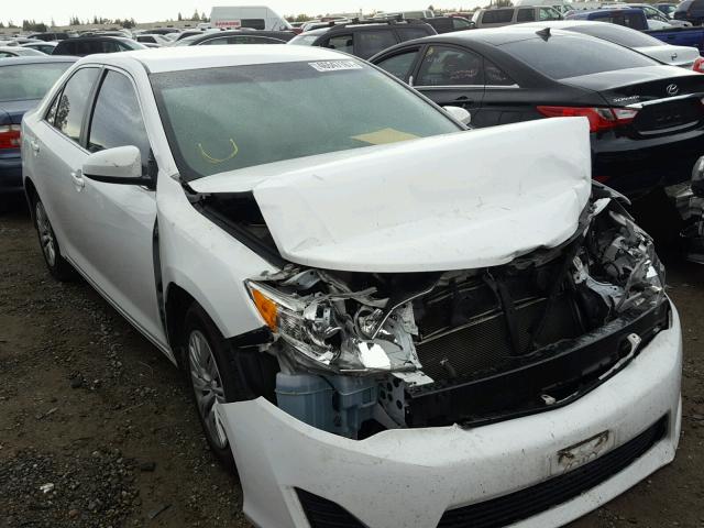 4T1BD1FK4CU030560 - 2012 TOYOTA CAMRY HYBR WHITE photo 1