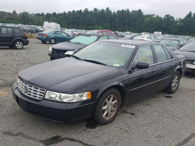 1G6KS54Y82U161145 - 2002 CADILLAC SEVILLE SL BLACK photo 2