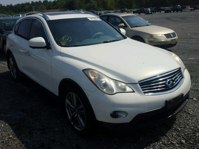 JN1AJ0HR1BM850030 - 2011 INFINITI EX35 BASE WHITE photo 1