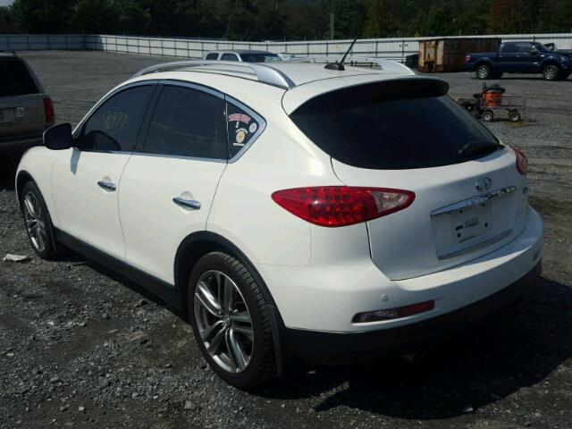 JN1AJ0HR1BM850030 - 2011 INFINITI EX35 BASE WHITE photo 3