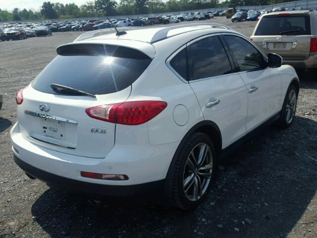 JN1AJ0HR1BM850030 - 2011 INFINITI EX35 BASE WHITE photo 4