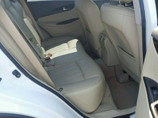 JN1AJ0HR1BM850030 - 2011 INFINITI EX35 BASE WHITE photo 6