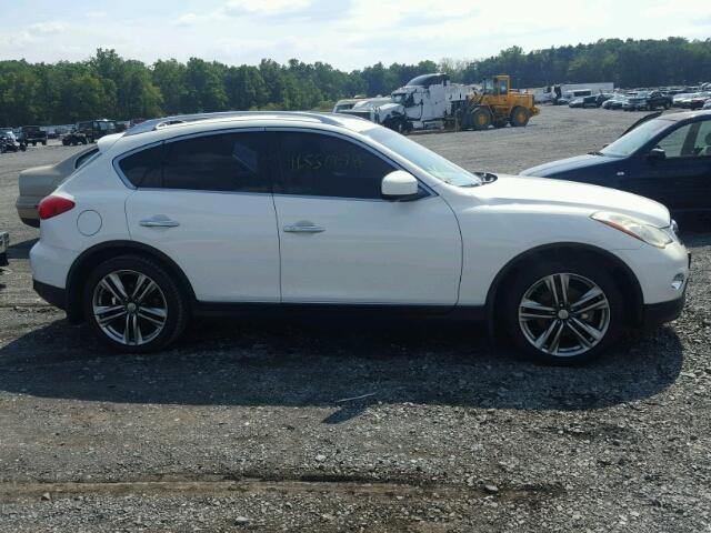 JN1AJ0HR1BM850030 - 2011 INFINITI EX35 BASE WHITE photo 9