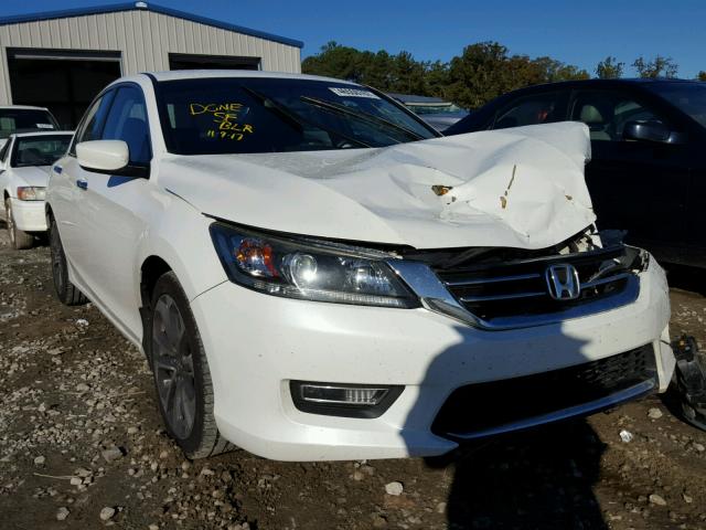 1HGCR2F56DA176828 - 2013 HONDA ACCORD SPO WHITE photo 1