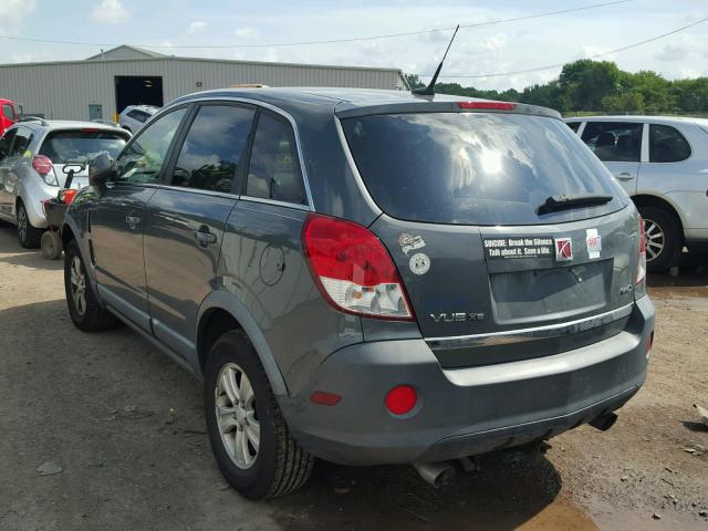 3GSDL43N78S688191 - 2008 SATURN VUE XE GRAY photo 3