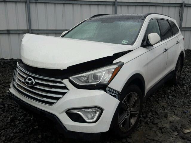 KM8SRDHF5DU008975 - 2013 HYUNDAI SANTA FE L WHITE photo 2