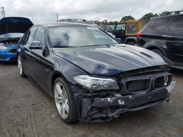 WBAFV3C50ED685781 - 2014 BMW 535 D BLUE photo 1