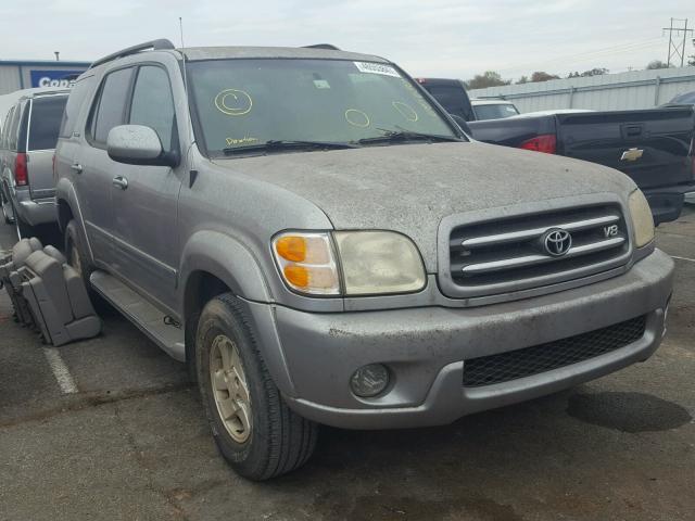 5TDBT48A82S120682 - 2002 TOYOTA SEQUOIA LI SILVER photo 1