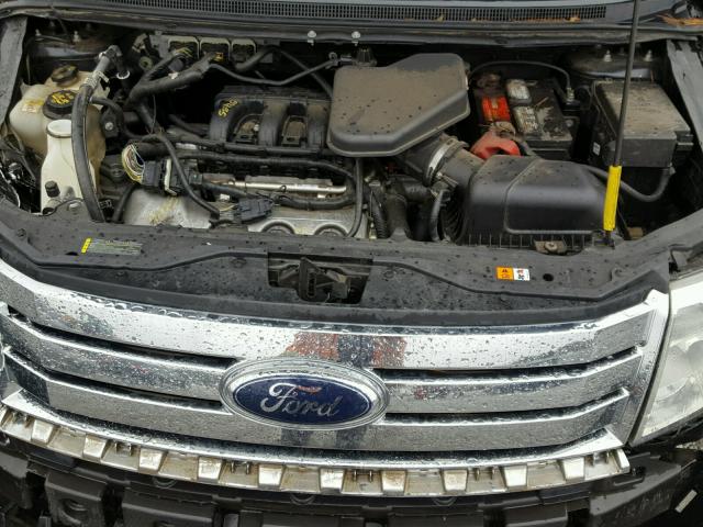 2FMDK3GC0ABA51894 - 2010 FORD EDGE SE BLUE photo 7