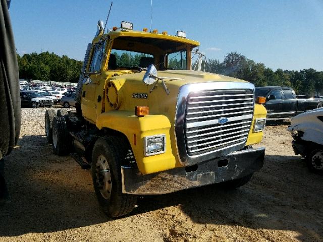 1FDYU90U6SVA32869 - 1995 FORD L-SERIES L YELLOW photo 1