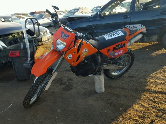 VBKRXL406VM714230 - 1997 KTM 620 RXC ORANGE photo 2